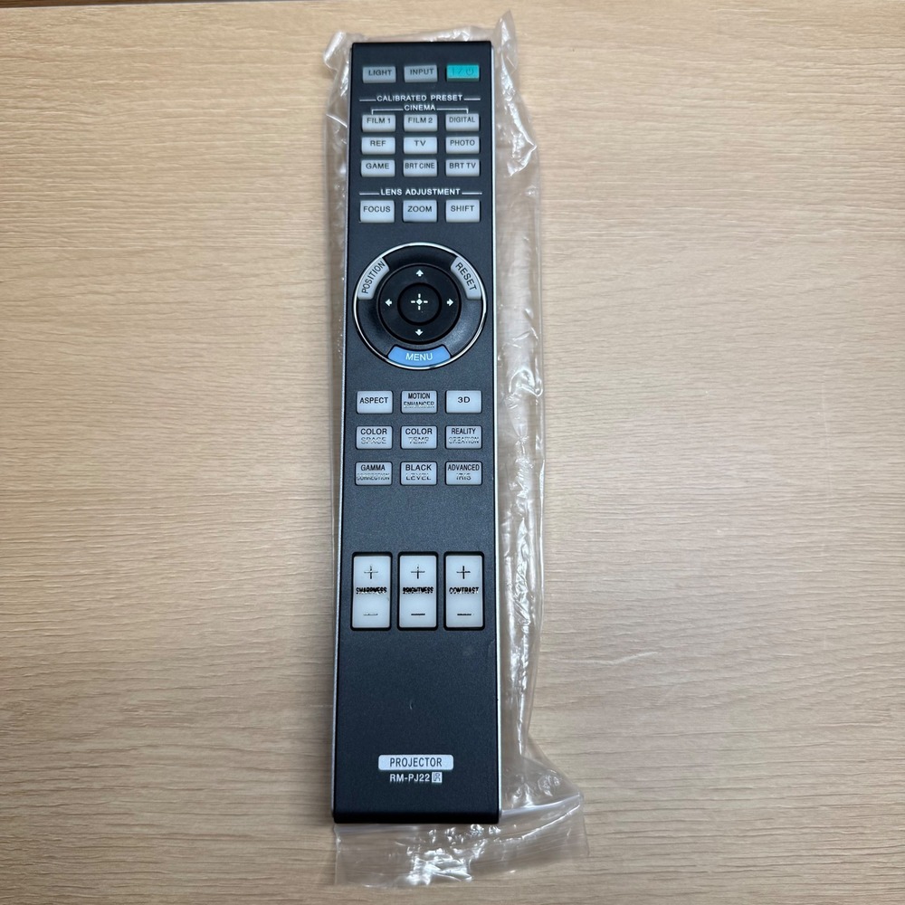 Sony RM-PJ22 Projector Remote Control Replacement Black Silver New
